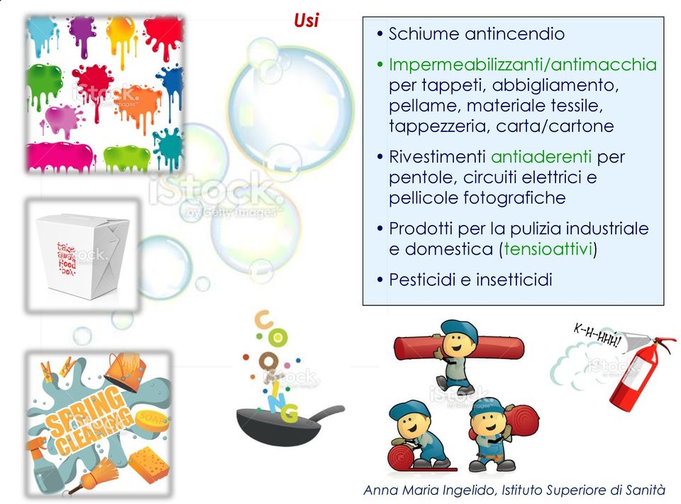 Rivestimenti antiaderenti per pentole, circuiti elettrici e pellicole