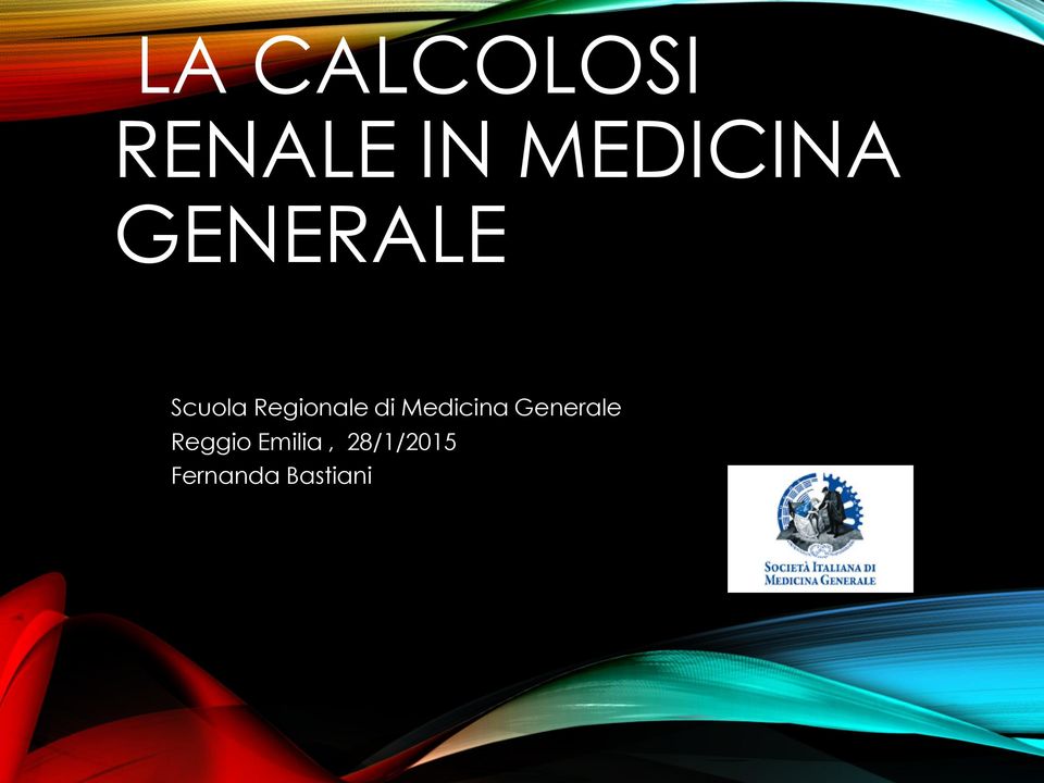 Regionale di Medicina Generale