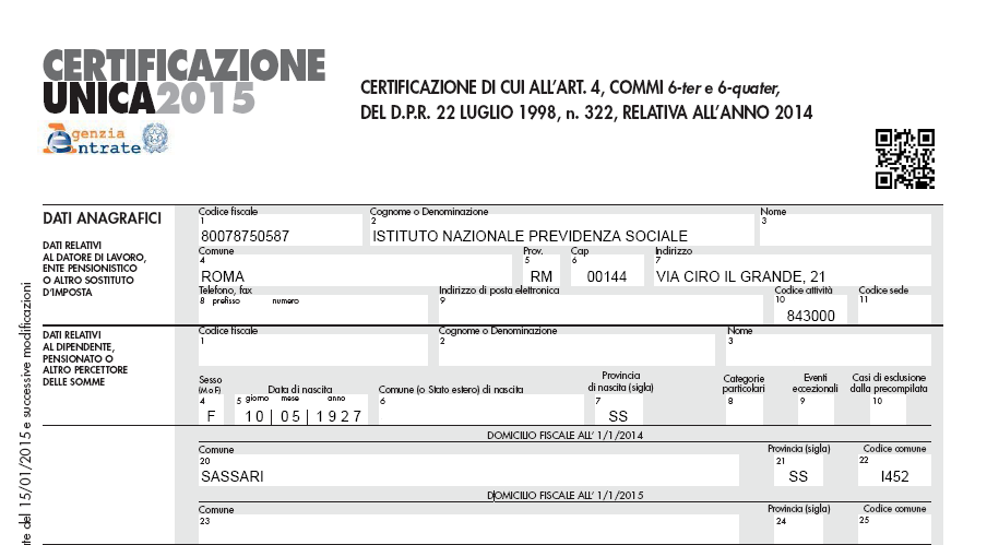 A questo punto possono verificarsi due diverse situazioni: Contribuenti che hanno inviato il 730 2014 con il CAF TFDC. Contribuenti che NON hanno inviato il 730 2014 con il CAF TFDC.