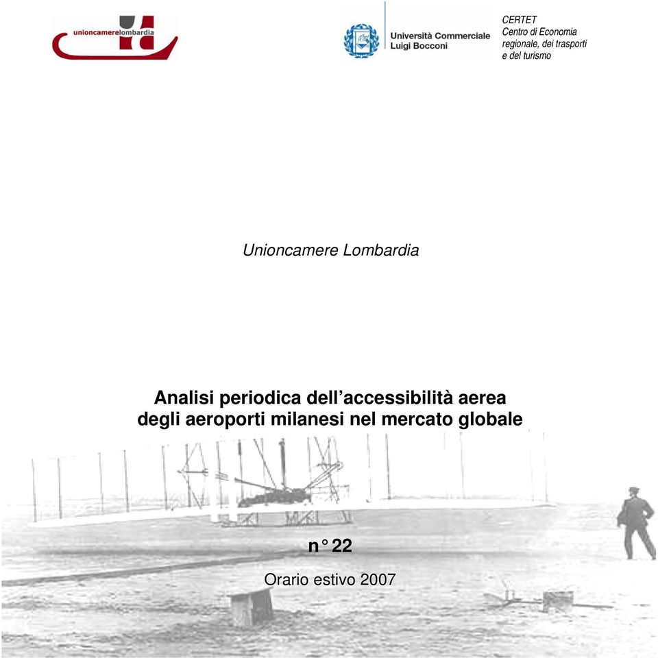 Analisi periodica dell accessibilità aerea degli