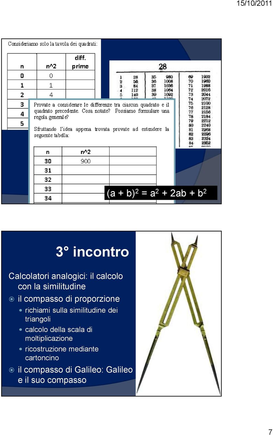 similitudine dei triangoli calcolo della scala di moltiplicazione