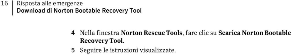 Rescue Tools, fare clic su Scarica Norton