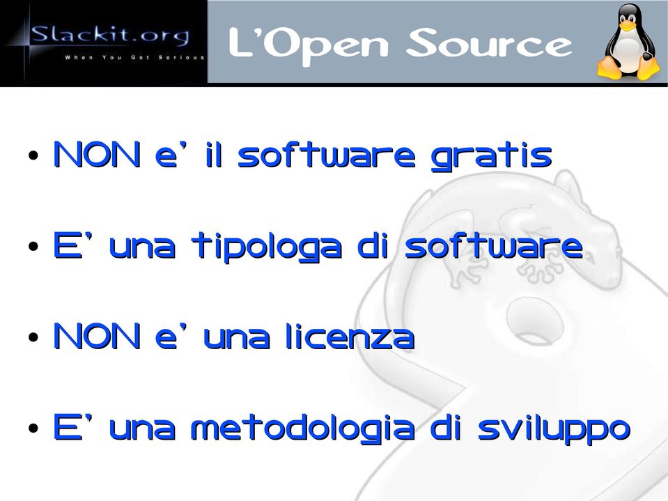 tipologa di software NON e'