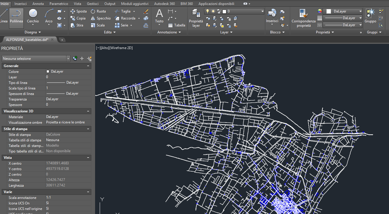 3 Georeferenziazione della sagoma di un edificio e caricarla in SIEDER Le indicazioni che seguono fanno riferimento a titolo esemplificativo al programma AutoCAD ma valgono, nelle loro linee