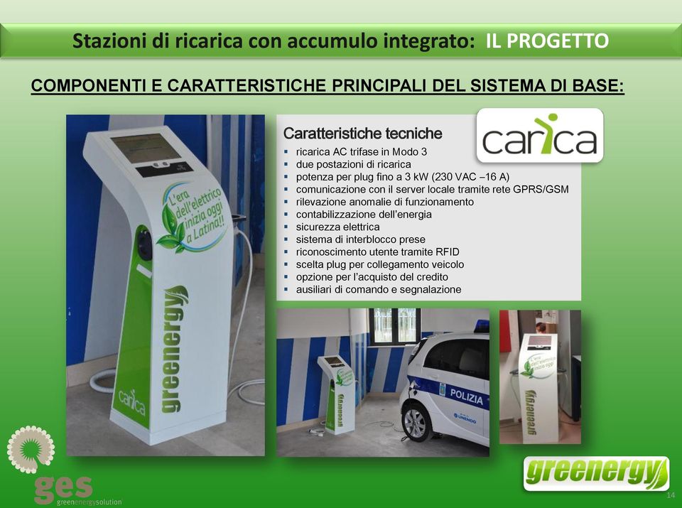 locale tramite rete GPRS/GSM rilevazione anomalie di funzionamento contabilizzazione dell energia sicurezza elettrica sistema di interblocco