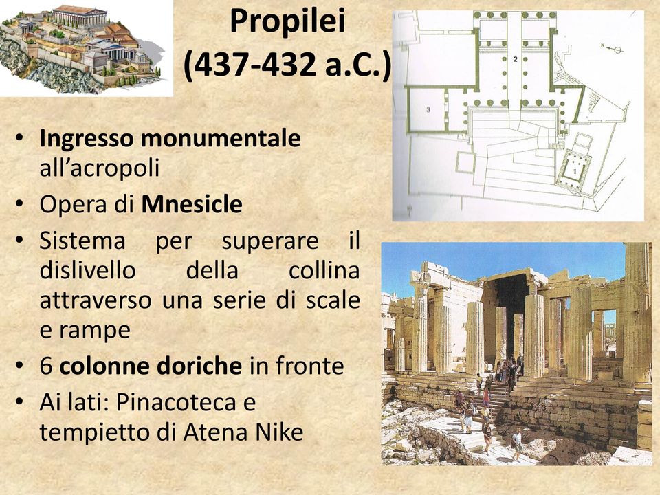 Sistema per superare il dislivello della collina