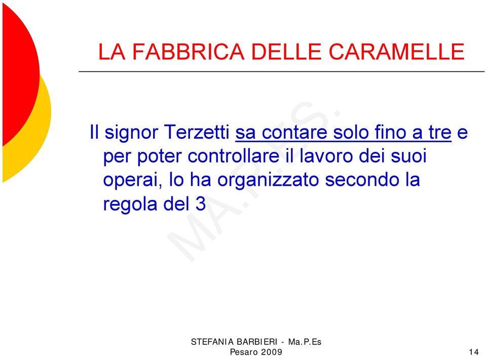 poter controllare il lavoro dei suoi operai,