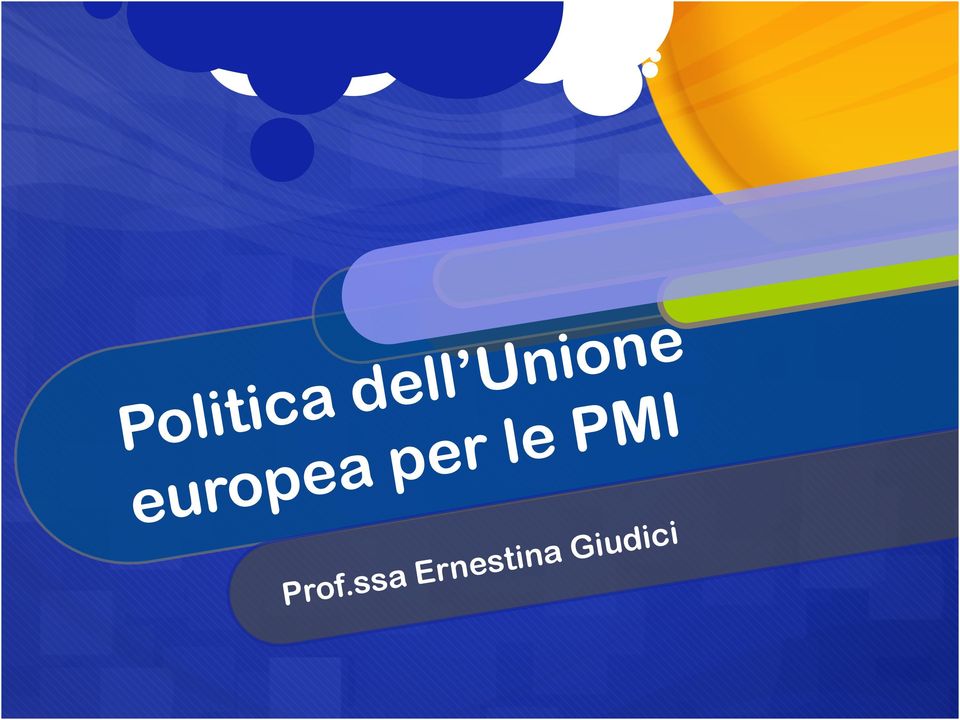 per le PMI Prof.