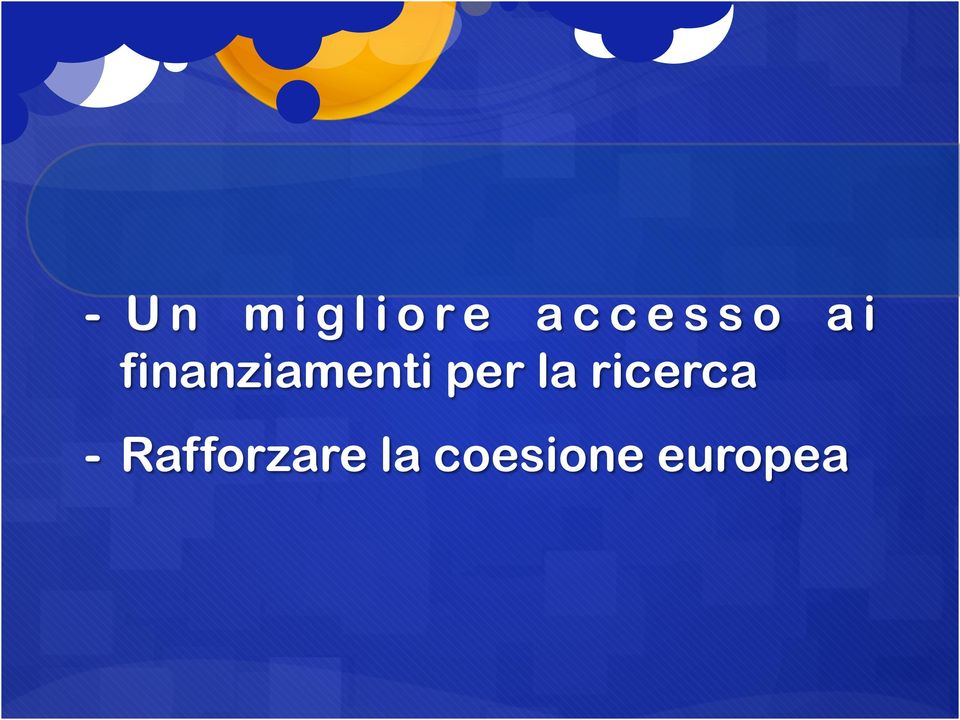 finanziamenti per la