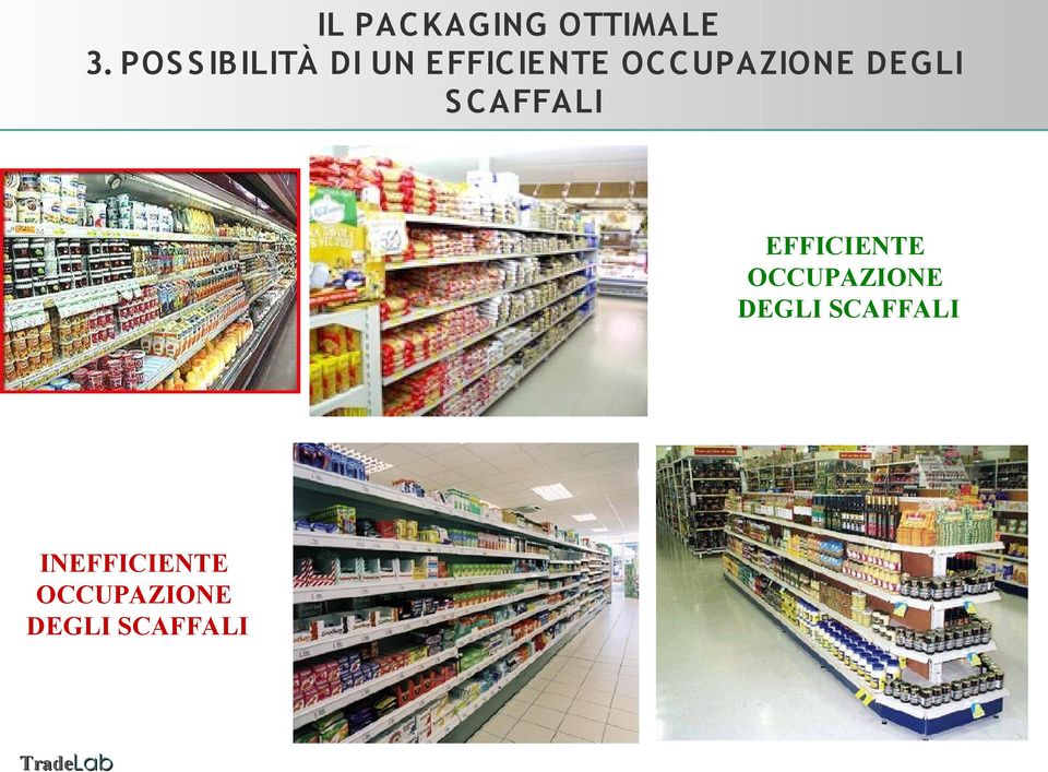 UPAZIONE DEG LI S C AFFALI EFFICIENTE