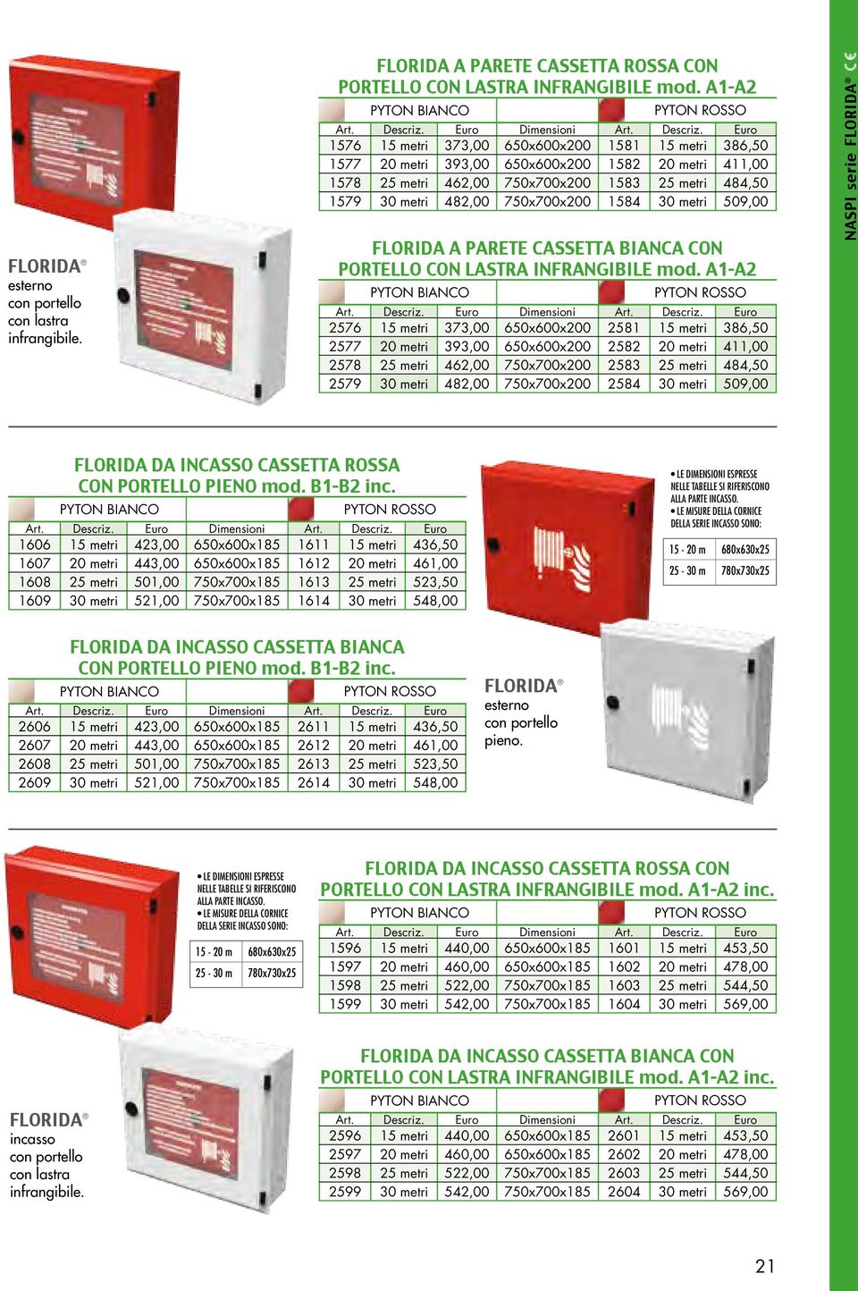 Euro 1576 15 metri 373,00 650x600x200 1581 15 metri 386,50 1577 20 metri 393,00 650x600x200 1582 20 metri 411,00 1578 25 metri 462,00 750x700x200 1583 25 metri 484,50 1579 30 metri 482,00 750x700x200