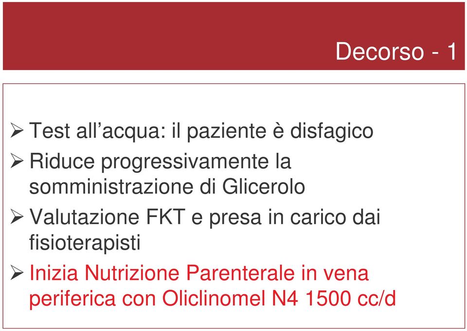 Valutazione FKT e presa in carico dai fisioterapisti Inizia