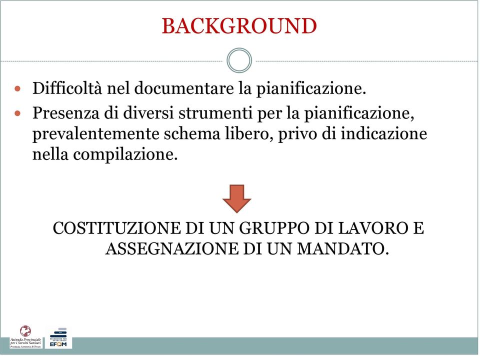 prevalentemente schema libero, privo di indicazione nella