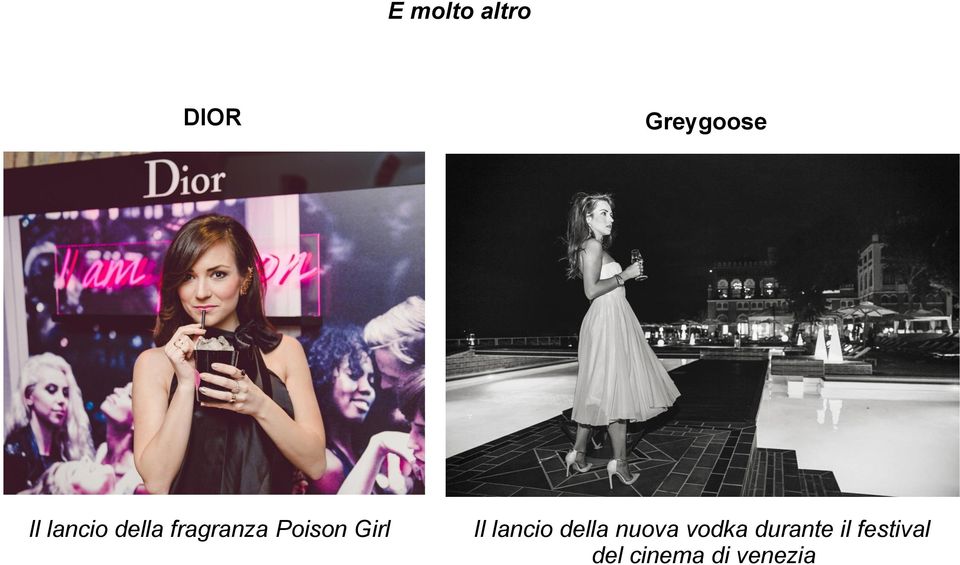 Girl Il lancio della nuova vodka