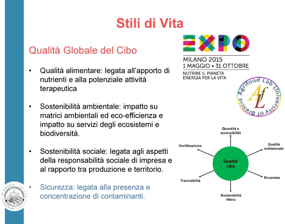 servizi degli ecosistemi e biodiversità.