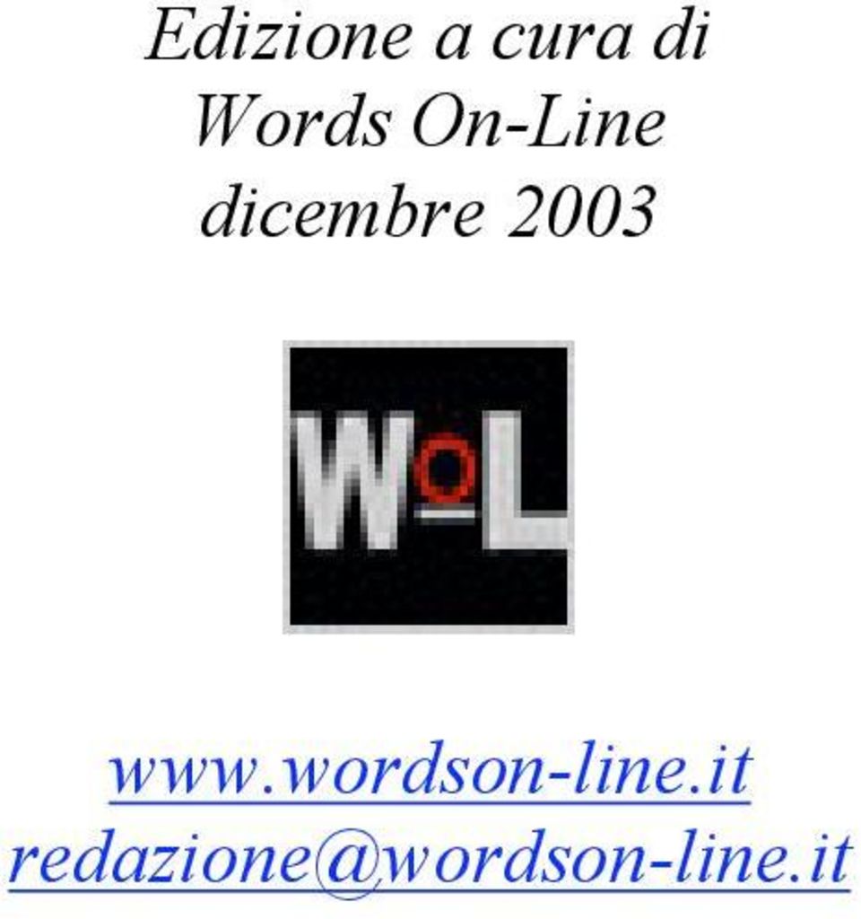 2003 www.wordson-line.