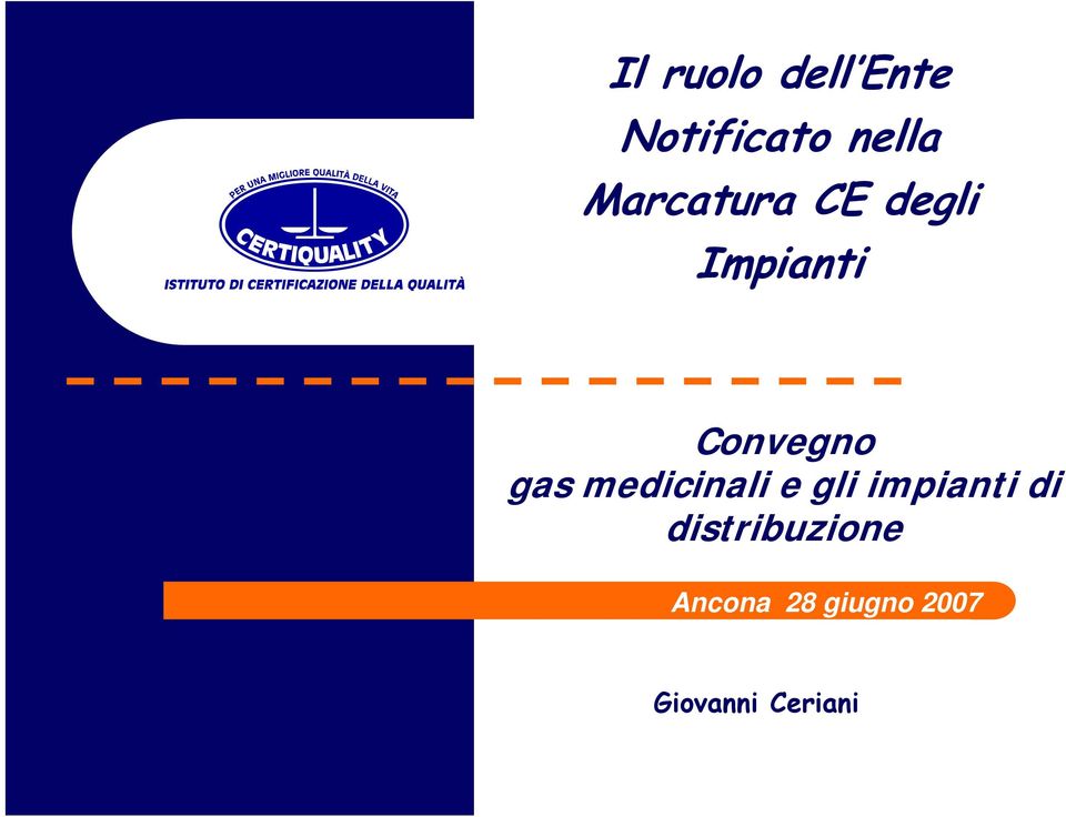 gas medicinali e gli impianti di