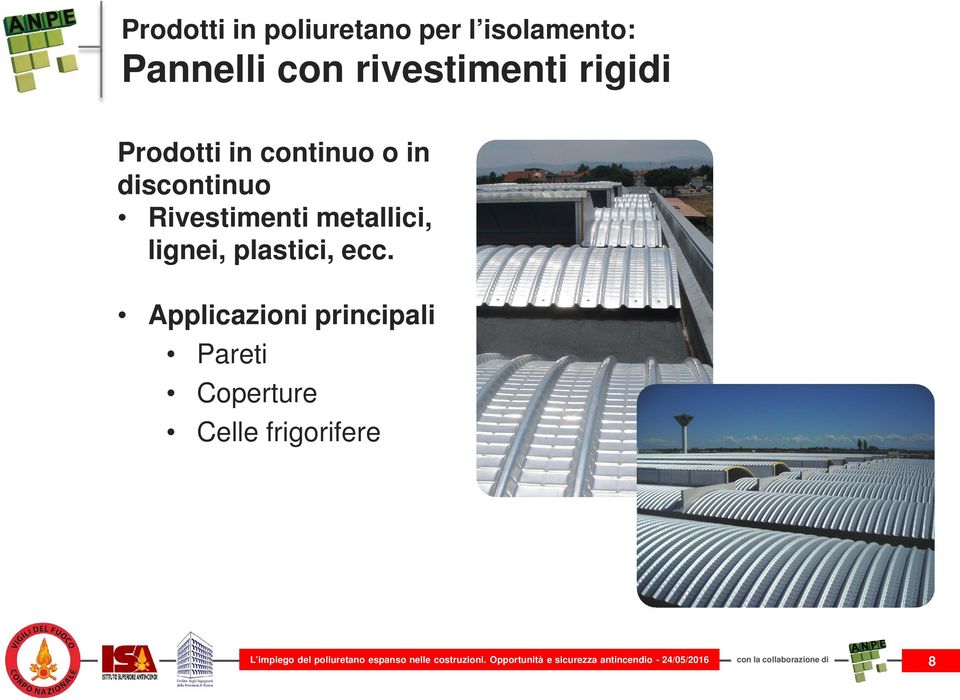 discontinuo Rivestimenti metallici, lignei, plastici,