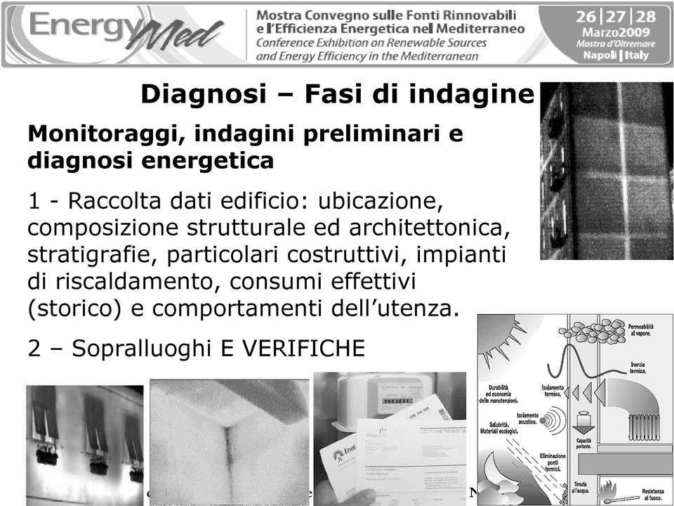 architettonica, stratigrafie, particolari costruttivi, impianti di