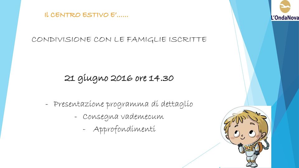 30 - Presentazione programma di