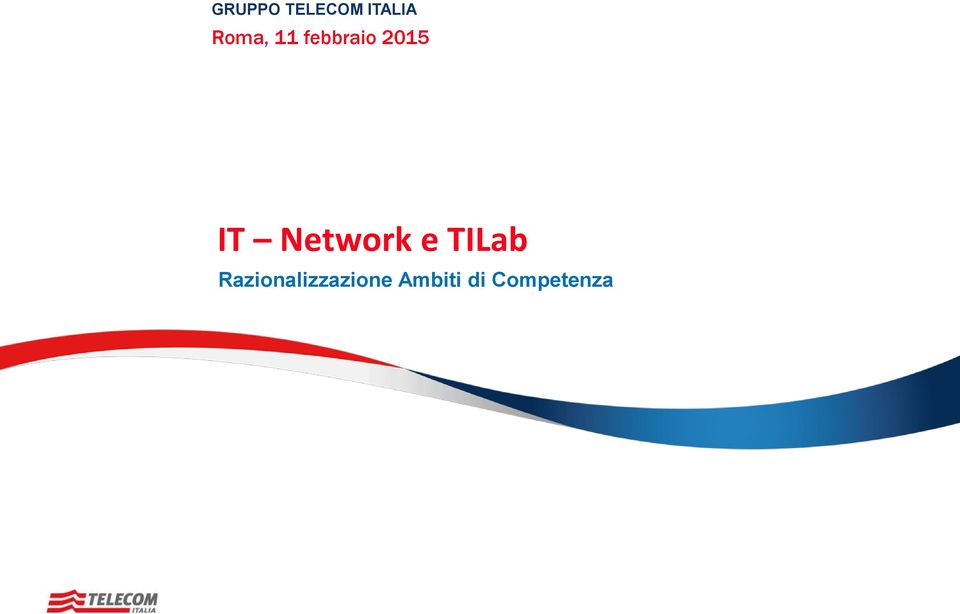 Network e TILab