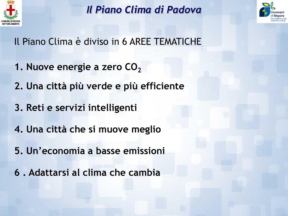 Una città più verde e più efficiente 3.