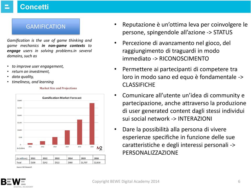 in several domains, such as to improve user engagement, return on investment, data quality, timeliness, and learning Percezione di avanzamento nel gioco, del raggiungimento di traguardi in modo