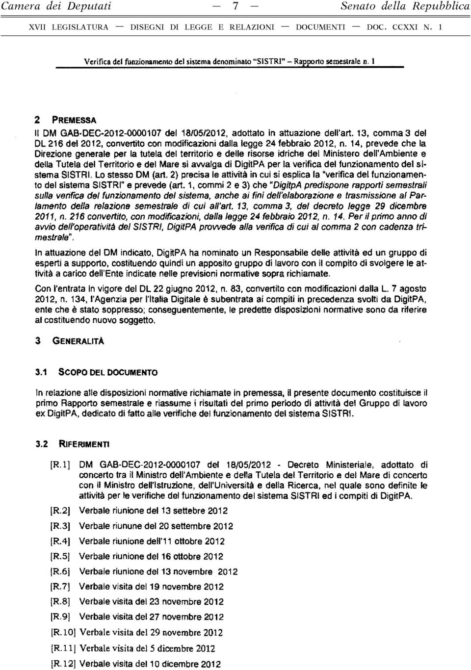 13, comma 3 del DL 216 del 2012, convertito con modificazioni dalla legge 24 febbraio 2012, n.