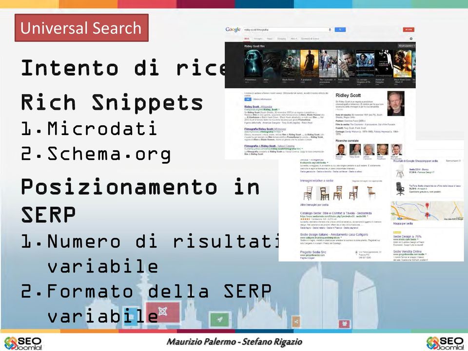 org Posizionamento in SERP 1.