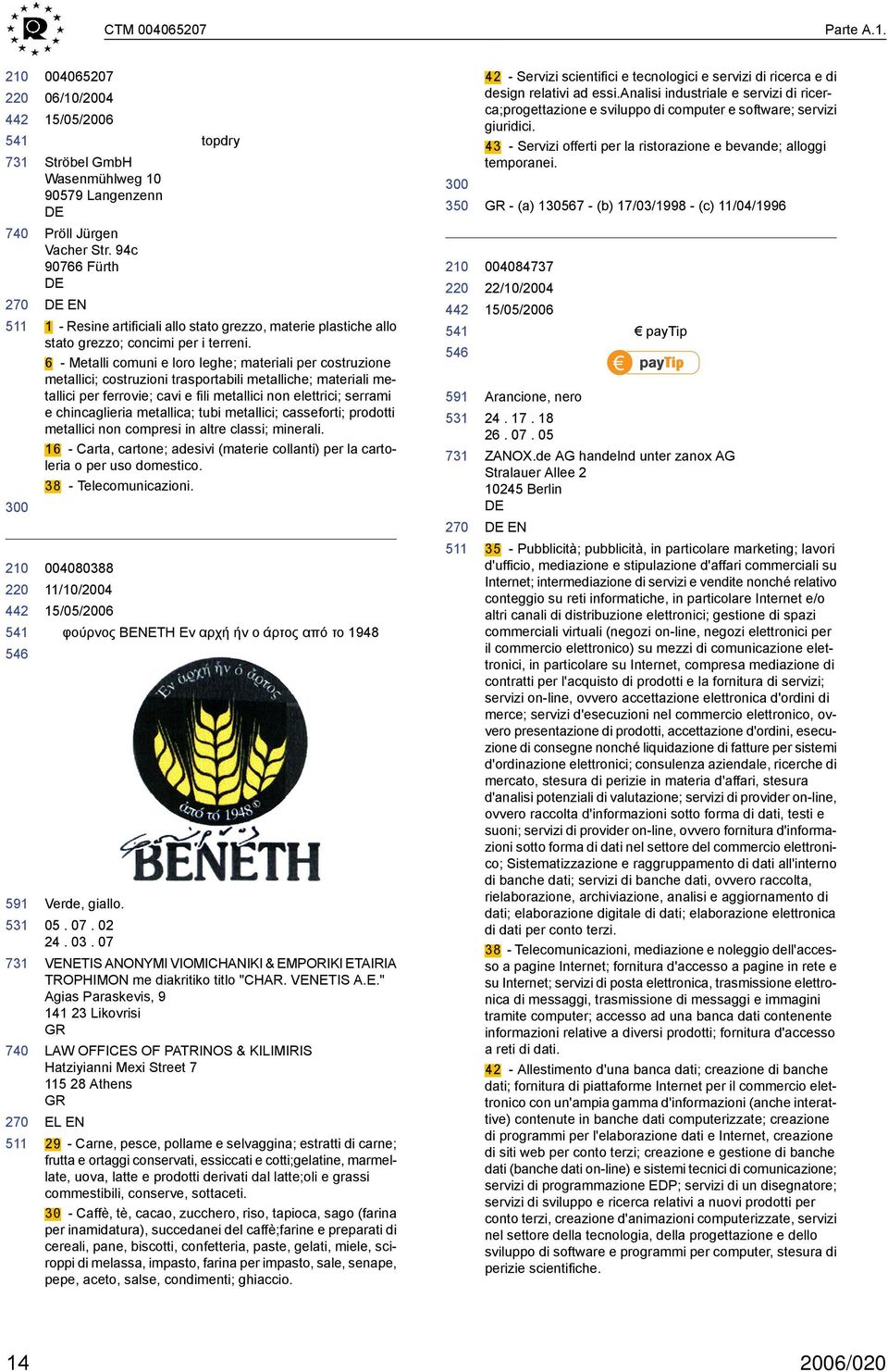 6 - Metalli comuni e loro leghe; materiali per costruzione metallici; costruzioni trasportabili metalliche; materiali metallici per ferrovie; cavi e fili metallici non elettrici; serrami e