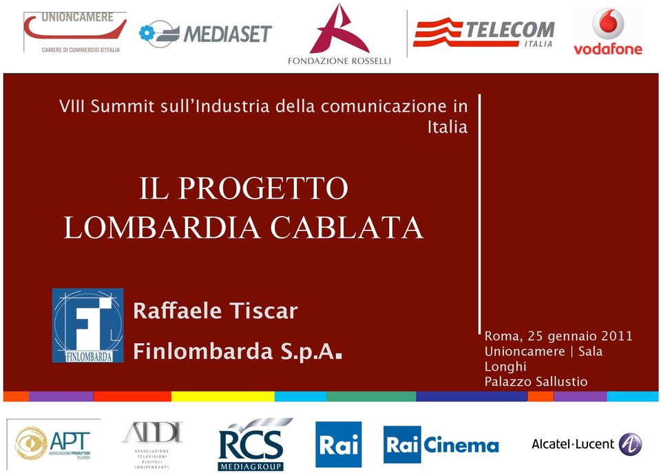 Raffaele Tiscar Finlombarda S.p.A.