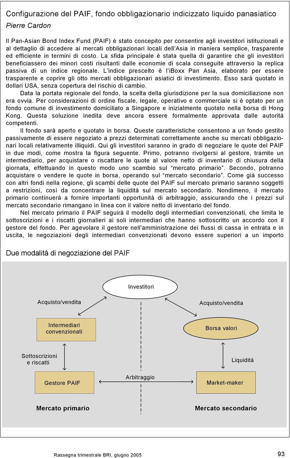 La sfida principale è stata quella di garantire che gli investitori beneficiassero dei minori costi risultanti dalle economie di scala conseguite attraverso la replica passiva di un indice regionale.