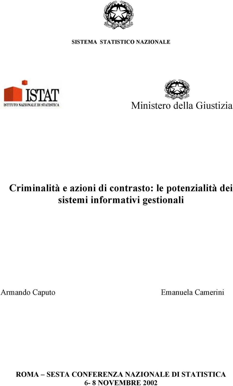 sistemi informativi gestionali Armando Caputo Emanuela