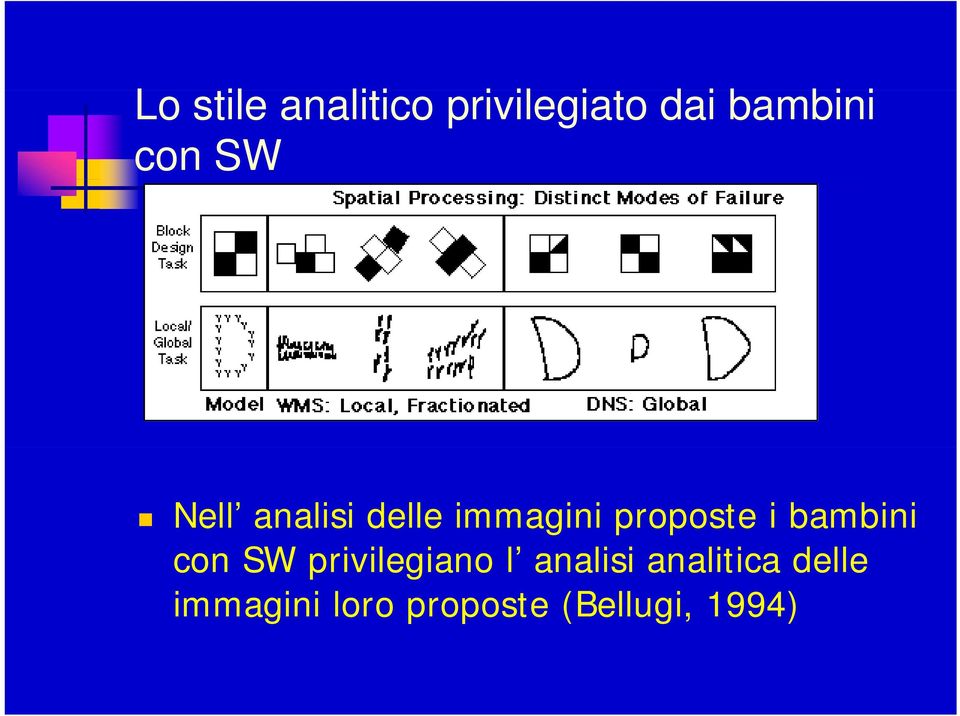 proposte i bambini con SW privilegiano l