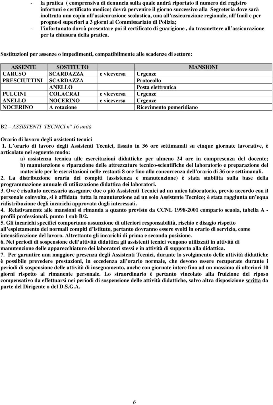 guarigione, da trasmettere all assicurazione per la chiusura della pratica.