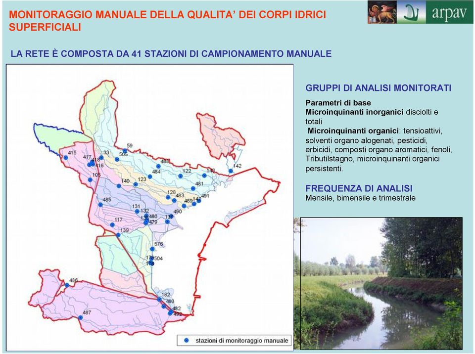 totali Microinquinanti organici: tensioattivi, solventi organo alogenati, pesticidi, erbicidi, composti organo