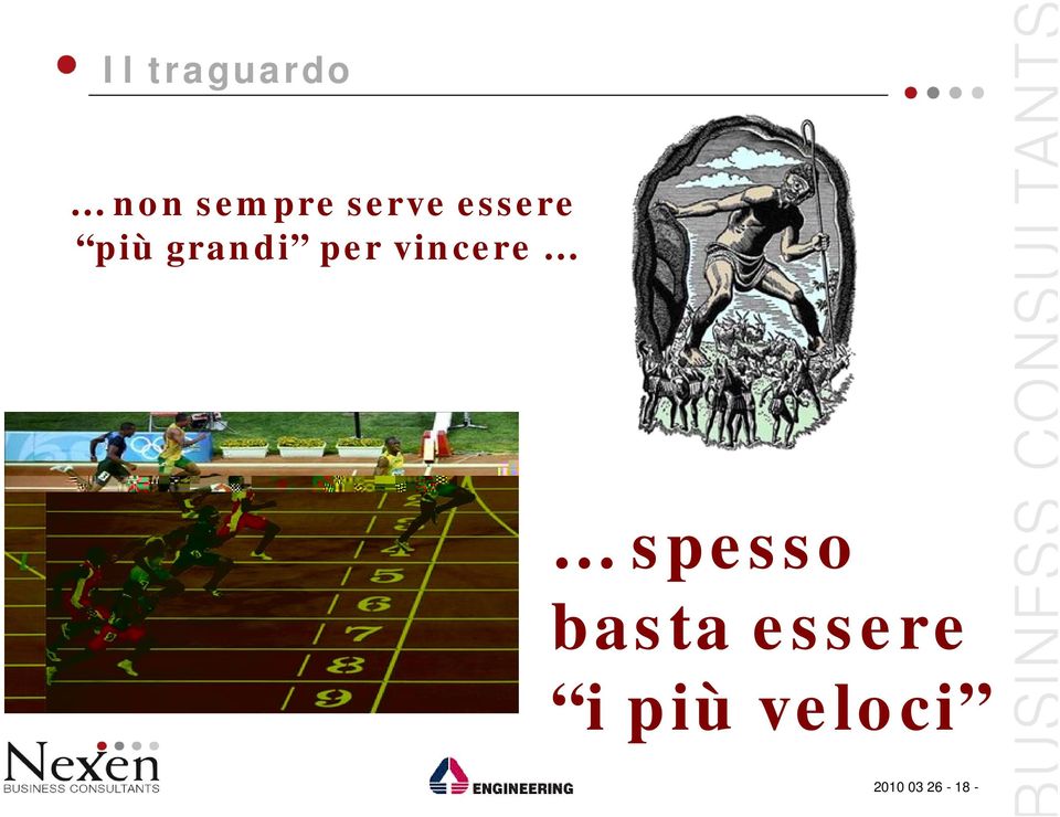 per vincere spesso basta