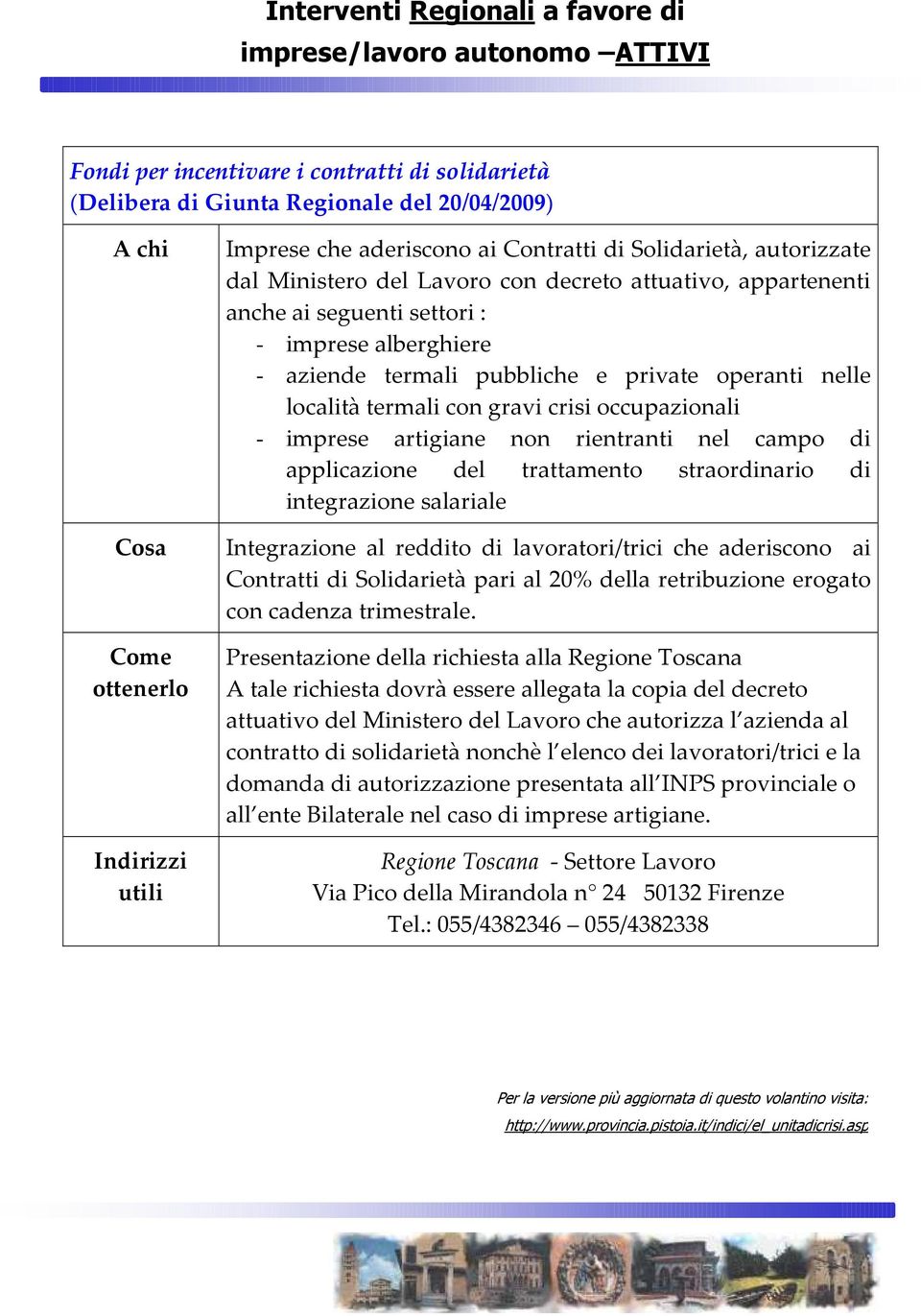 occupazionali - imprese artigiane non rientranti nel campo di applicazione del trattamento straordinario di integrazione salariale Integrazione al reddito di lavoratori/trici che aderiscono ai