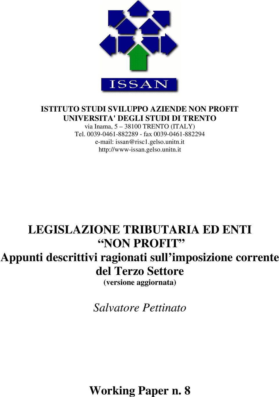 it http://www-issan.gelso.unitn.