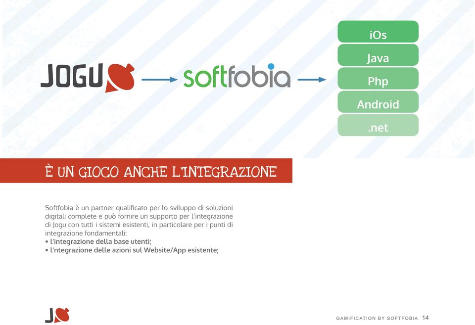 soluzioni digitali complete e può fornire un supporto per l integrazione di Jogu con tutti i