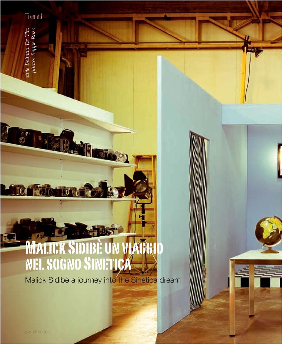 nel sogno Sinetica Malick Sidibè a