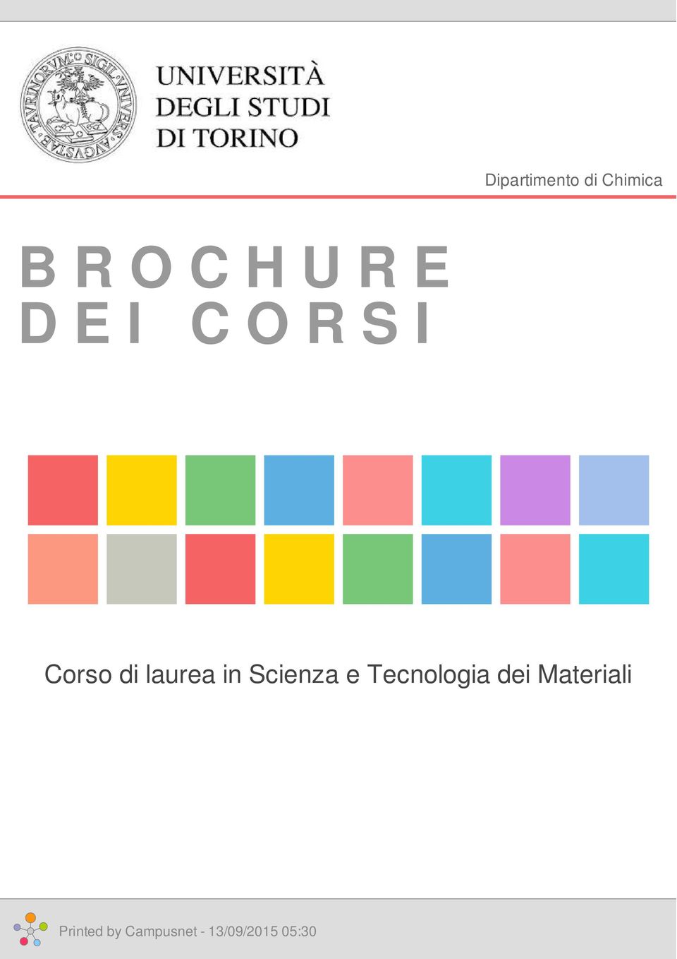 Scienza e Tecnologia dei Materiali