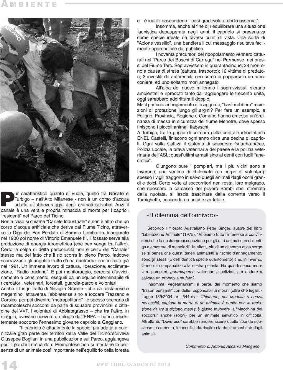 Non a caso si chiama Canale Industriale e non è altro che un corso d acqua artificiale che deriva dal Fiume Ticino, attraverso la Diga del Pan Perduto di Somma Lombardo.