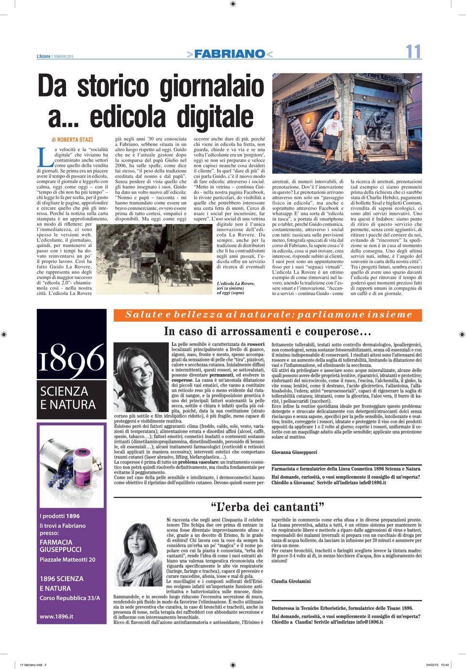 Se prima era un piacere avere il tempo di passare in edicola, comprare il giornale e leggerlo con calma, oggi come oggi con il tempo di chi non ha più tempo chi legge lo fa per scelta, per il gusto