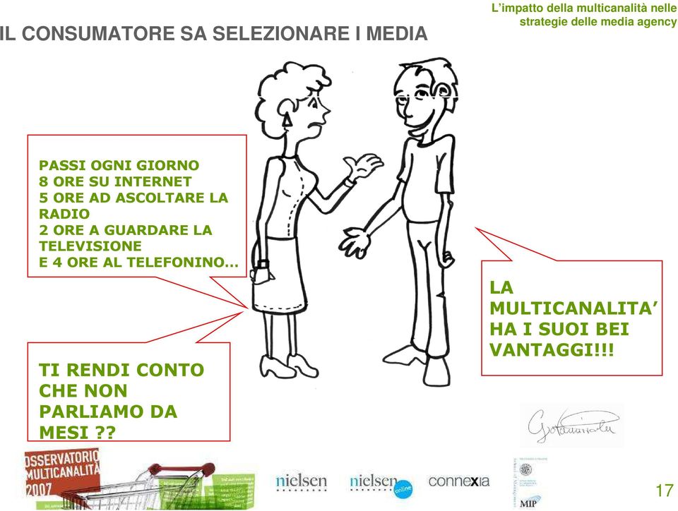 LA TELEVISIONE E 4 ORE AL TELEFONINO TI RENDI CONTO CHE NON