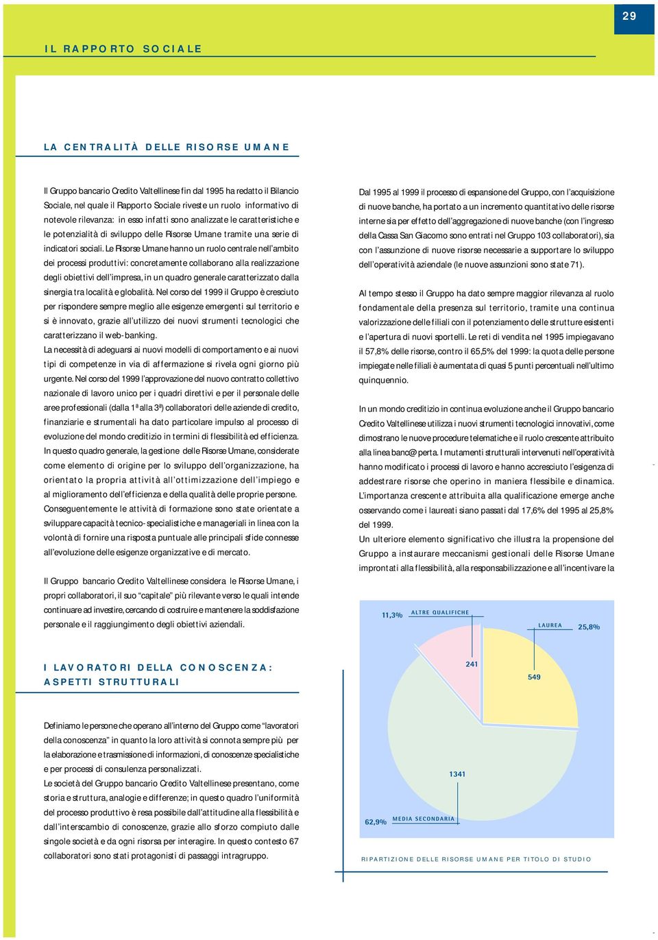 Le Risorse Umane hanno un ruolo centrale nell ambito dei processi produttivi: concretamente collaborano alla realizzazione degli obiettivi dell impresa, in un quadro generale caratterizzato dalla