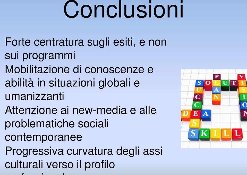 umanizzanti Attenzione ai new-media e alle problematiche sociali