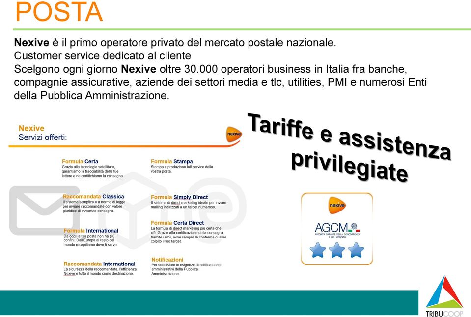 000 operatori business in Italia fra banche, compagnie assicurative, aziende