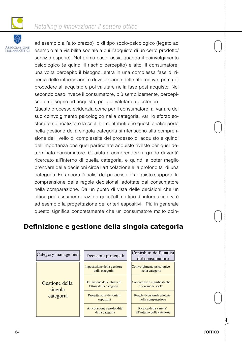 informazioni e di valutazione delle alternative, prima di procedere all acquisto e poi valutare nella fase post acquisto.