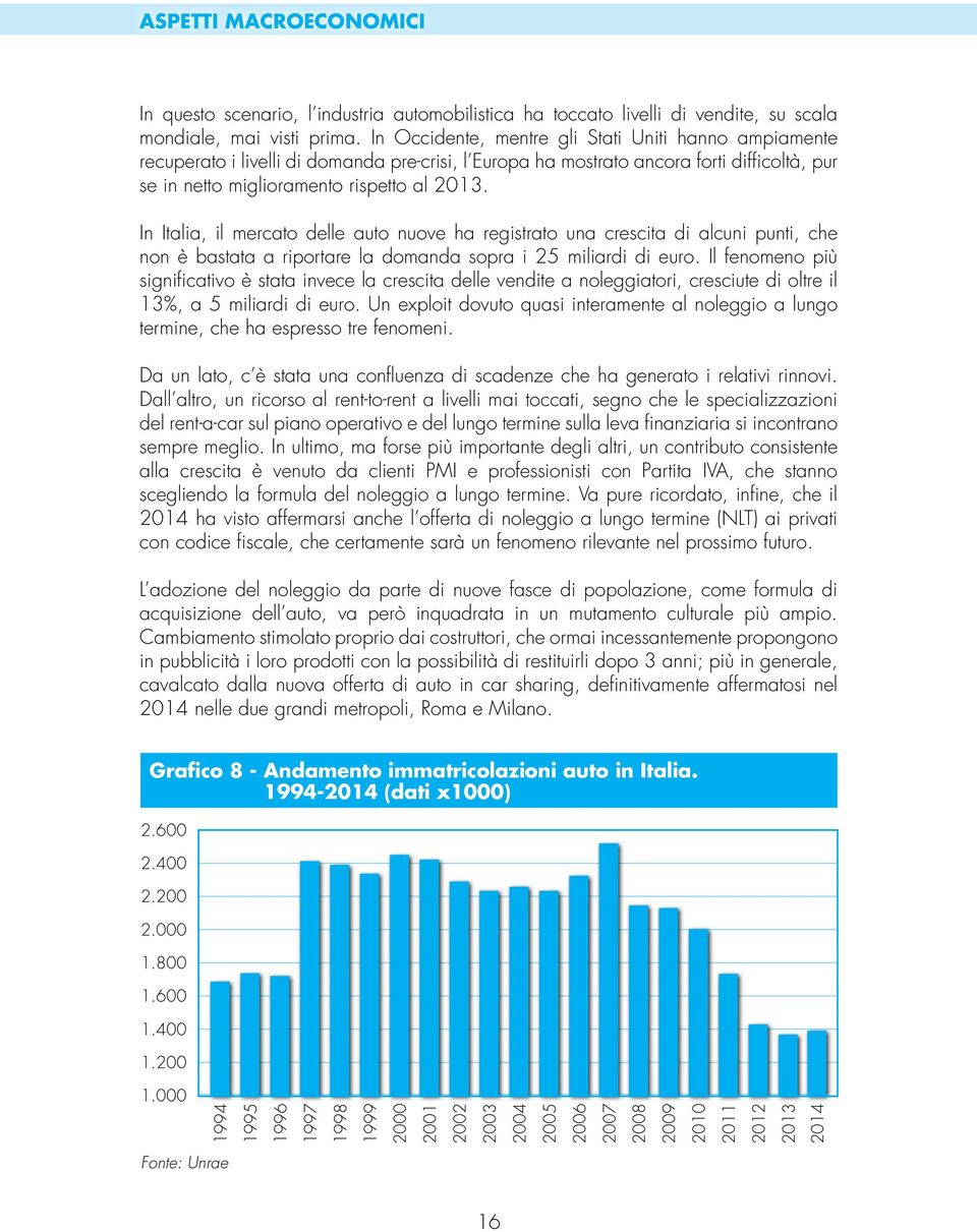 In Italia, il mercato delle auto nuove ha registrato una crescita di alcuni punti, che non è bastata a riportare la domanda sopra i 25 miliardi di euro.